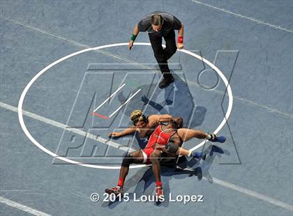 Thumbnail 3 in CIF SS Masters Wrestling Championships (Day 1) photogallery.