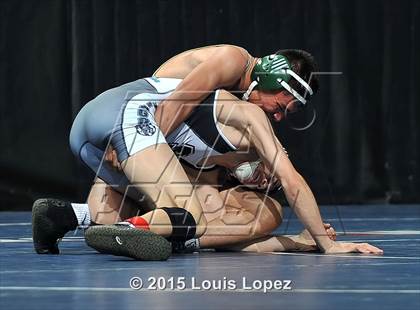 Thumbnail 2 in CIF SS Masters Wrestling Championships (Day 1) photogallery.