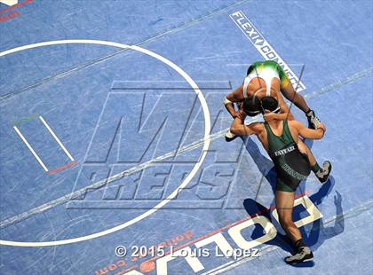 Thumbnail 3 in CIF SS Masters Wrestling Championships (Day 1) photogallery.