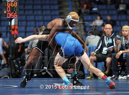 Thumbnail 2 in CIF SS Masters Wrestling Championships (Day 1) photogallery.