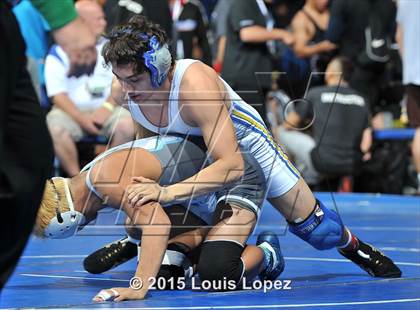 Thumbnail 2 in CIF SS Masters Wrestling Championships (Day 1) photogallery.