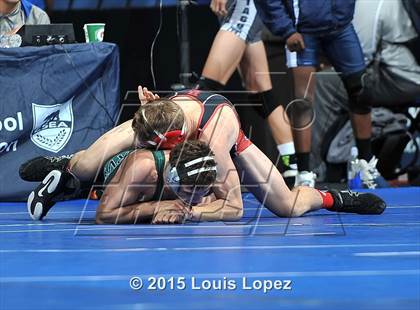 Thumbnail 3 in CIF SS Masters Wrestling Championships (Day 1) photogallery.