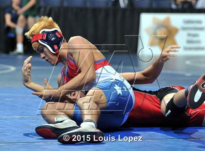 Thumbnail 1 in CIF SS Masters Wrestling Championships (Day 1) photogallery.