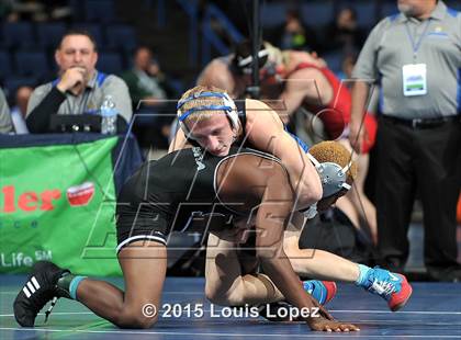 Thumbnail 2 in CIF SS Masters Wrestling Championships (Day 1) photogallery.