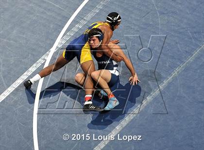 Thumbnail 3 in CIF SS Masters Wrestling Championships (Day 1) photogallery.