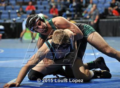 Thumbnail 1 in CIF SS Masters Wrestling Championships (Day 1) photogallery.