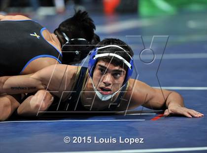 Thumbnail 2 in CIF SS Masters Wrestling Championships (Day 1) photogallery.