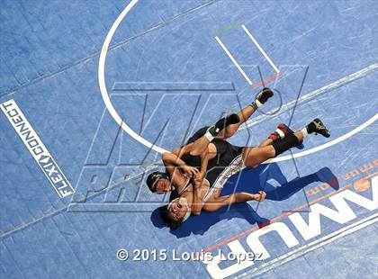 Thumbnail 3 in CIF SS Masters Wrestling Championships (Day 1) photogallery.