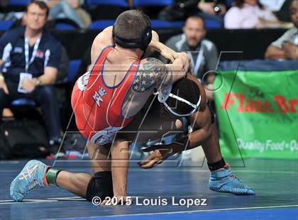 Thumbnail 2 in CIF SS Masters Wrestling Championships (Day 1) photogallery.
