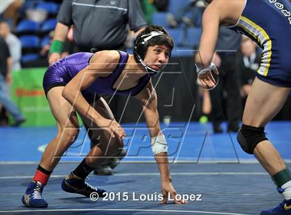 Thumbnail 1 in CIF SS Masters Wrestling Championships (Day 1) photogallery.