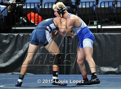 Thumbnail 1 in CIF SS Masters Wrestling Championships (Day 1) photogallery.