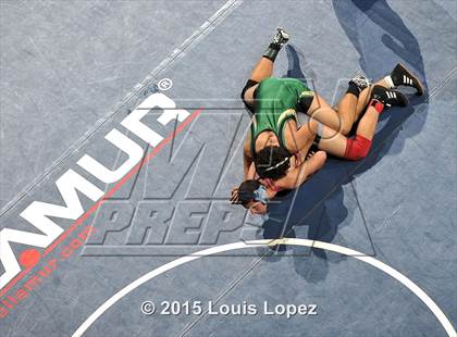 Thumbnail 1 in CIF SS Masters Wrestling Championships (Day 1) photogallery.