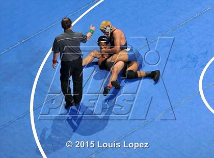 Thumbnail 3 in CIF SS Masters Wrestling Championships (Day 1) photogallery.