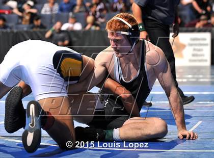 Thumbnail 2 in CIF SS Masters Wrestling Championships (Day 1) photogallery.