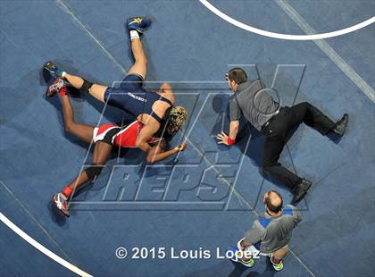 Thumbnail 1 in CIF SS Masters Wrestling Championships (Day 1) photogallery.