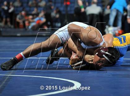 Thumbnail 2 in CIF SS Masters Wrestling Championships (Day 1) photogallery.