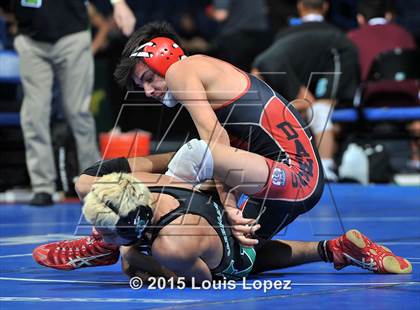 Thumbnail 2 in CIF SS Masters Wrestling Championships (Day 1) photogallery.