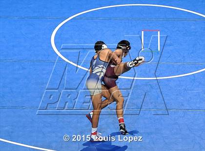 Thumbnail 2 in CIF SS Masters Wrestling Championships (Day 1) photogallery.