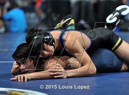Thumbnail 1 in CIF SS Masters Wrestling Championships (Day 1) photogallery.