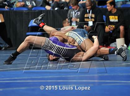 Thumbnail 3 in CIF SS Masters Wrestling Championships (Day 1) photogallery.