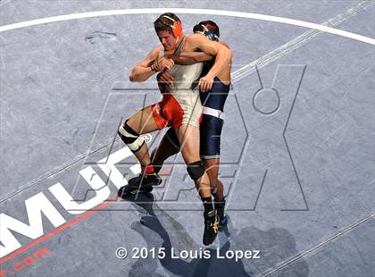 Thumbnail 3 in CIF SS Masters Wrestling Championships (Day 1) photogallery.
