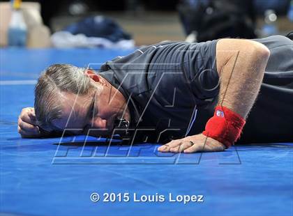 Thumbnail 3 in CIF SS Masters Wrestling Championships (Day 1) photogallery.