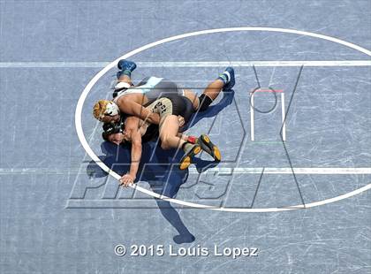 Thumbnail 1 in CIF SS Masters Wrestling Championships (Day 1) photogallery.