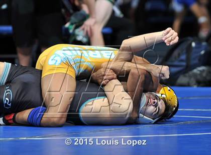 Thumbnail 2 in CIF SS Masters Wrestling Championships (Day 1) photogallery.