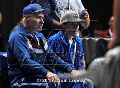 Thumbnail 2 in CIF SS Masters Wrestling Championships (Day 1) photogallery.