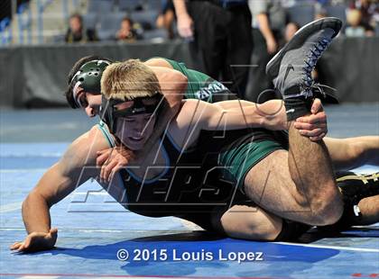 Thumbnail 1 in CIF SS Masters Wrestling Championships (Day 1) photogallery.