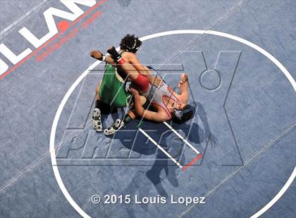 Thumbnail 3 in CIF SS Masters Wrestling Championships (Day 1) photogallery.