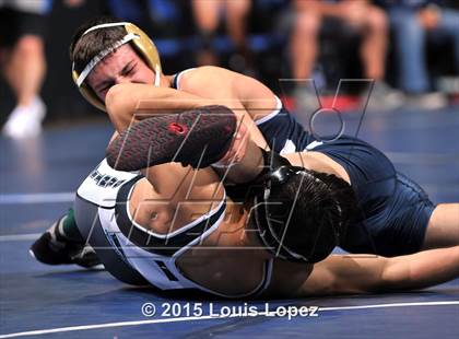Thumbnail 1 in CIF SS Masters Wrestling Championships (Day 1) photogallery.