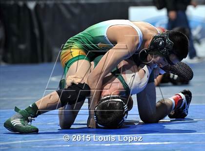 Thumbnail 1 in CIF SS Masters Wrestling Championships (Day 1) photogallery.