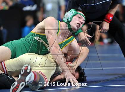 Thumbnail 3 in CIF SS Masters Wrestling Championships (Day 1) photogallery.