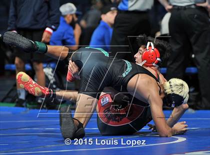 Thumbnail 1 in CIF SS Masters Wrestling Championships (Day 1) photogallery.