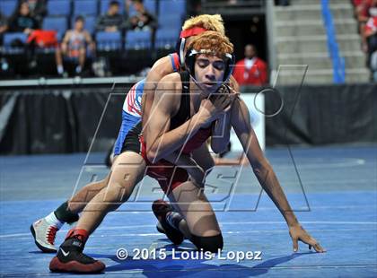 Thumbnail 3 in CIF SS Masters Wrestling Championships (Day 1) photogallery.