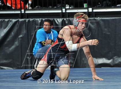 Thumbnail 2 in CIF SS Masters Wrestling Championships (Day 1) photogallery.