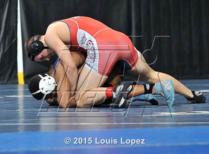 Thumbnail 1 in CIF SS Masters Wrestling Championships (Day 1) photogallery.