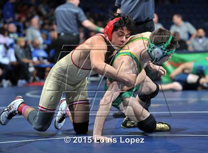 Thumbnail 2 in CIF SS Masters Wrestling Championships (Day 1) photogallery.