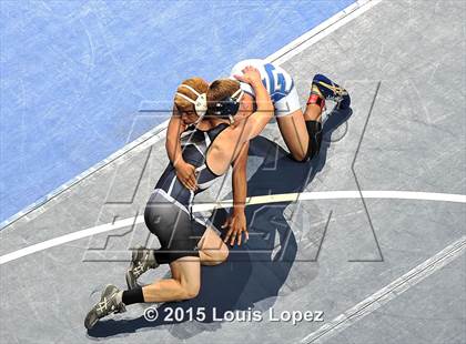 Thumbnail 2 in CIF SS Masters Wrestling Championships (Day 1) photogallery.