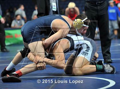 Thumbnail 2 in CIF SS Masters Wrestling Championships (Day 1) photogallery.