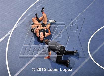 Thumbnail 1 in CIF SS Masters Wrestling Championships (Day 1) photogallery.