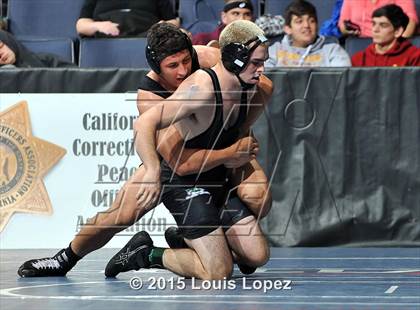 Thumbnail 2 in CIF SS Masters Wrestling Championships (Day 1) photogallery.