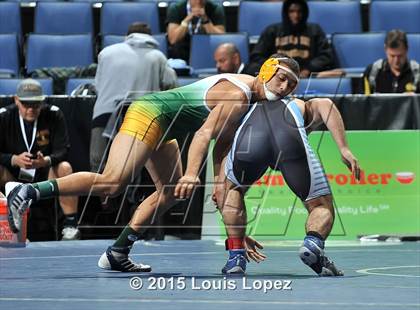Thumbnail 3 in CIF SS Masters Wrestling Championships (Day 1) photogallery.