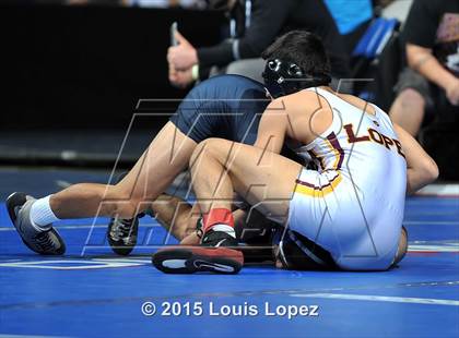 Thumbnail 2 in CIF SS Masters Wrestling Championships (Day 1) photogallery.