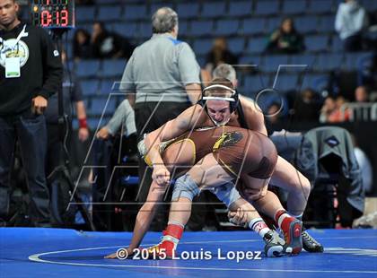 Thumbnail 1 in CIF SS Masters Wrestling Championships (Day 1) photogallery.