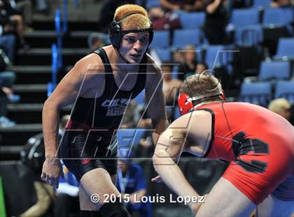 Thumbnail 1 in CIF SS Masters Wrestling Championships (Day 1) photogallery.