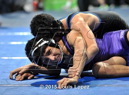 Thumbnail 1 in CIF SS Masters Wrestling Championships (Day 1) photogallery.