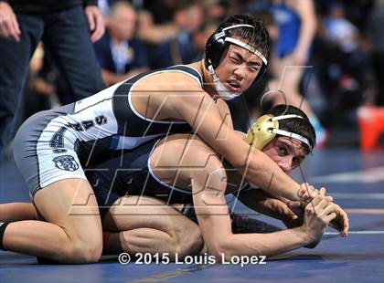 Thumbnail 1 in CIF SS Masters Wrestling Championships (Day 1) photogallery.