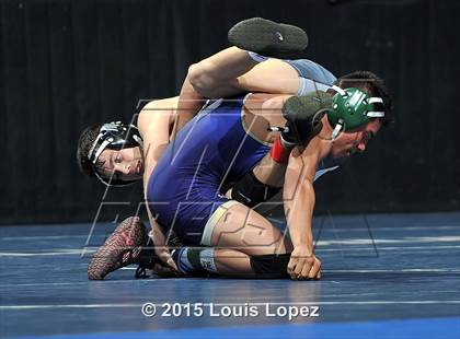 Thumbnail 1 in CIF SS Masters Wrestling Championships (Day 1) photogallery.